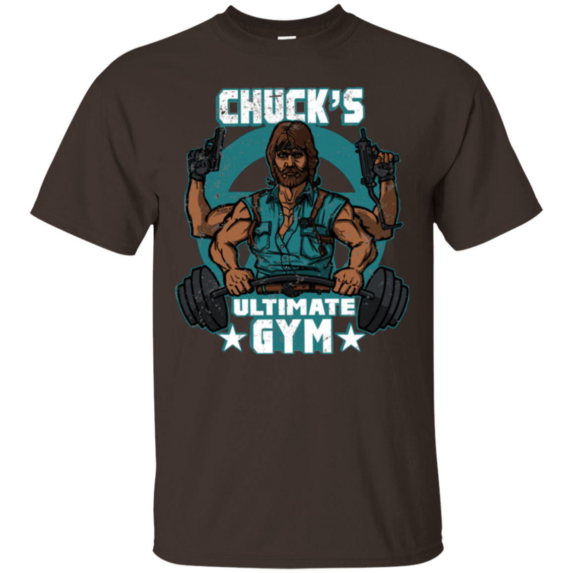 T-Shirts Dark Chocolate / Small Chucks Ultimate Gym T-Shirt