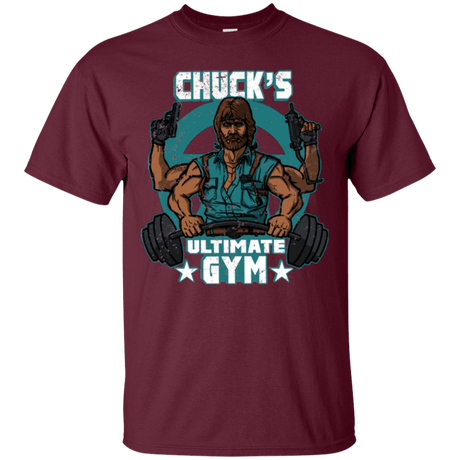 T-Shirts Maroon / Small Chucks Ultimate Gym T-Shirt