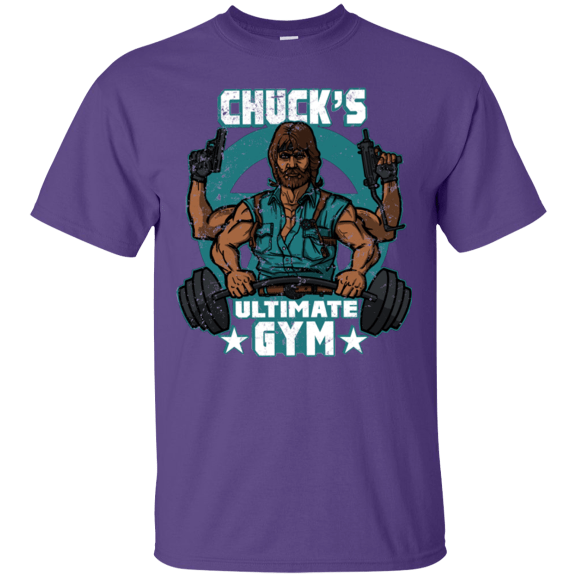 T-Shirts Purple / Small Chucks Ultimate Gym T-Shirt
