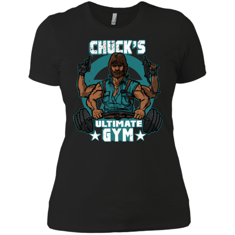 T-Shirts Black / X-Small Chucks Ultimate Gym Women's Premium T-Shirt