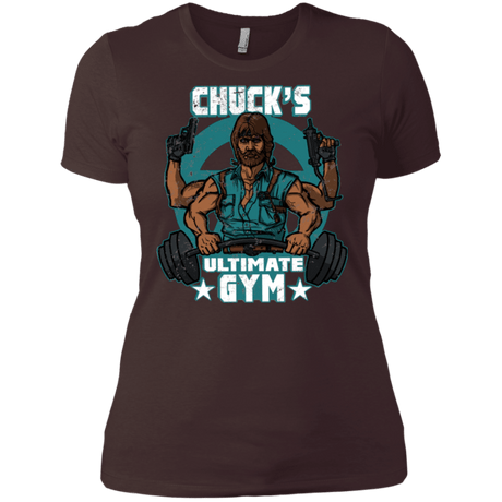 T-Shirts Dark Chocolate / X-Small Chucks Ultimate Gym Women's Premium T-Shirt