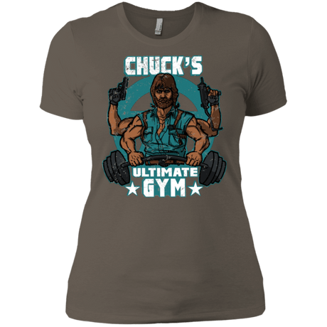T-Shirts Warm Grey / X-Small Chucks Ultimate Gym Women's Premium T-Shirt