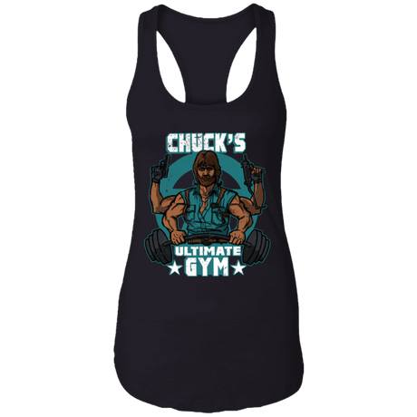 T-Shirts Black / X-Small Chucks Ultimate Gym Women's Racerback Tank