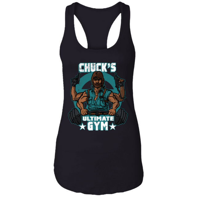 T-Shirts Black / X-Small Chucks Ultimate Gym Women's Racerback Tank