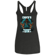T-Shirts Vintage Black / X-Small Chucks Ultimate Gym Women's Triblend Racerback Tank