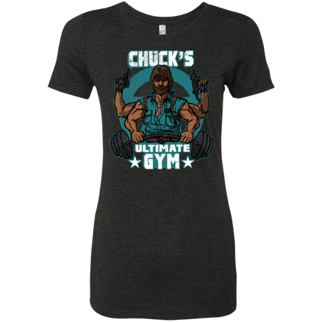 T-Shirts Vintage Black / Small Chucks Ultimate Gym Women's Triblend T-Shirt