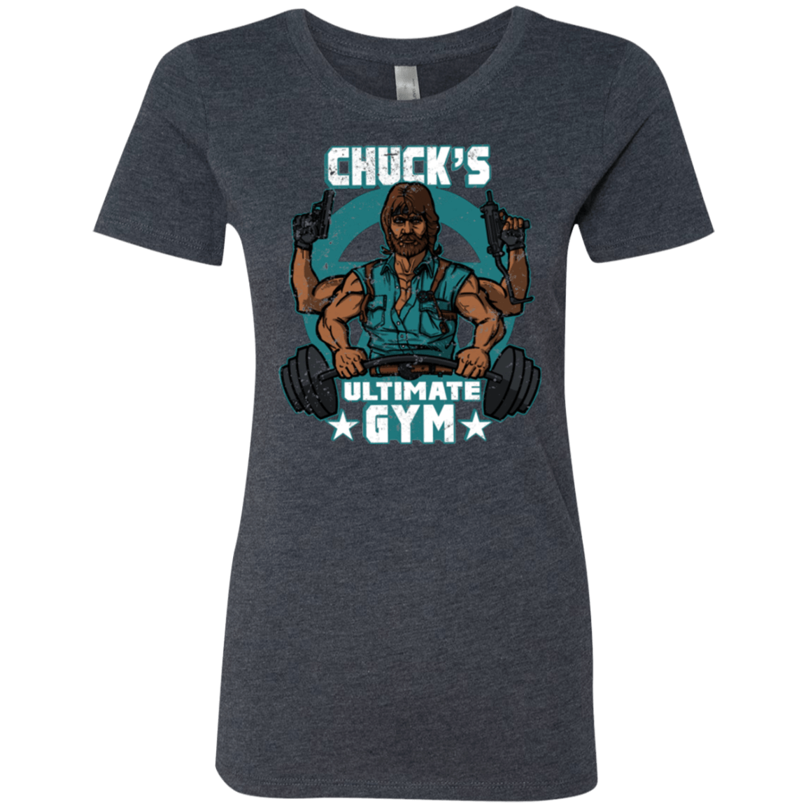 T-Shirts Vintage Navy / Small Chucks Ultimate Gym Women's Triblend T-Shirt