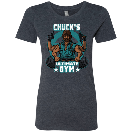 T-Shirts Vintage Navy / Small Chucks Ultimate Gym Women's Triblend T-Shirt