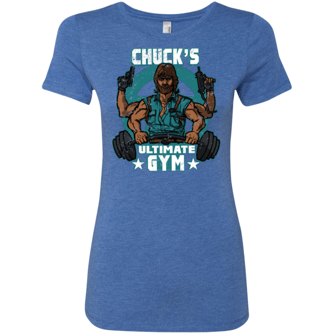 T-Shirts Vintage Royal / Small Chucks Ultimate Gym Women's Triblend T-Shirt