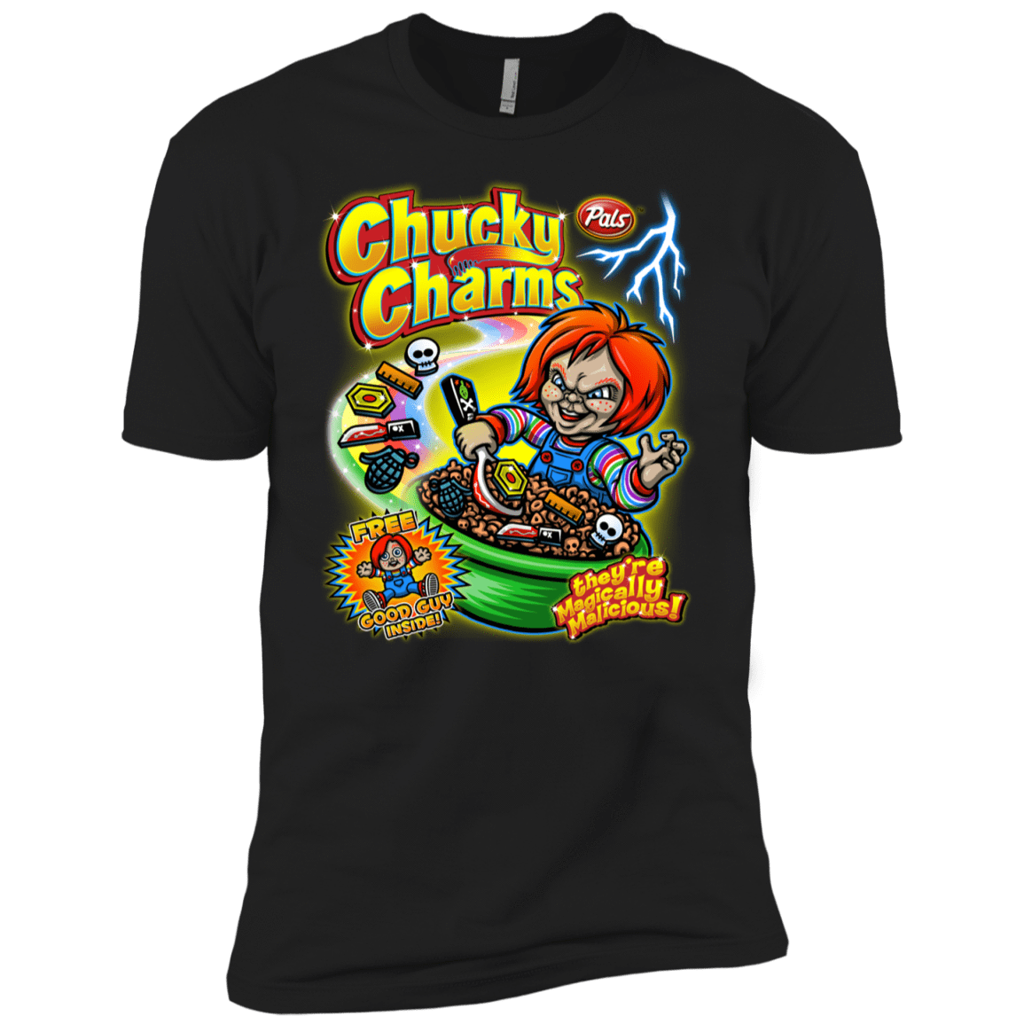 T-Shirts Black / YXS Chucky Charms Boys Premium T-Shirt