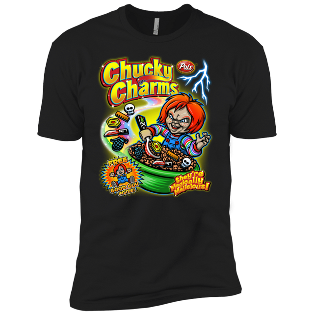 T-Shirts Black / YXS Chucky Charms Boys Premium T-Shirt