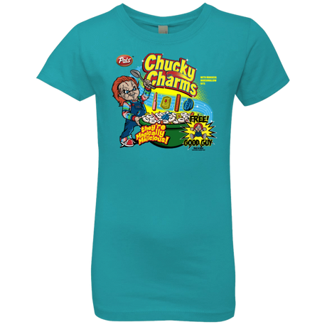 T-Shirts Tahiti Blue / YXS Chucky Charms Girls Premium T-Shirt