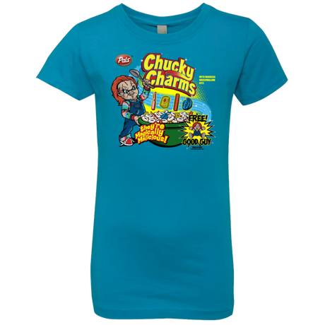 T-Shirts Turquoise / YXS Chucky Charms Girls Premium T-Shirt