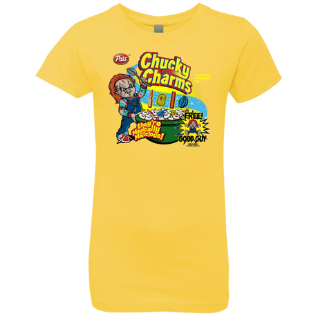 T-Shirts Vibrant Yellow / YXS Chucky Charms Girls Premium T-Shirt