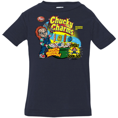 T-Shirts Navy / 6 Months Chucky Charms Infant PremiumT-Shirt