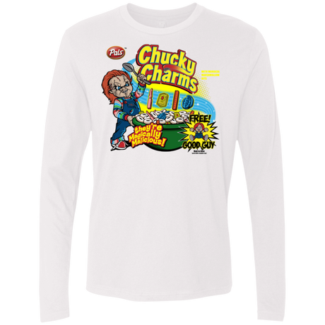T-Shirts White / Small Chucky Charms Men's Premium Long Sleeve