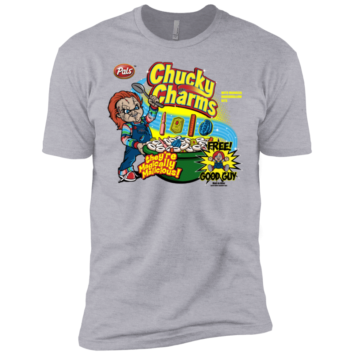 T-Shirts Heather Grey / X-Small Chucky Charms Men's Premium T-Shirt