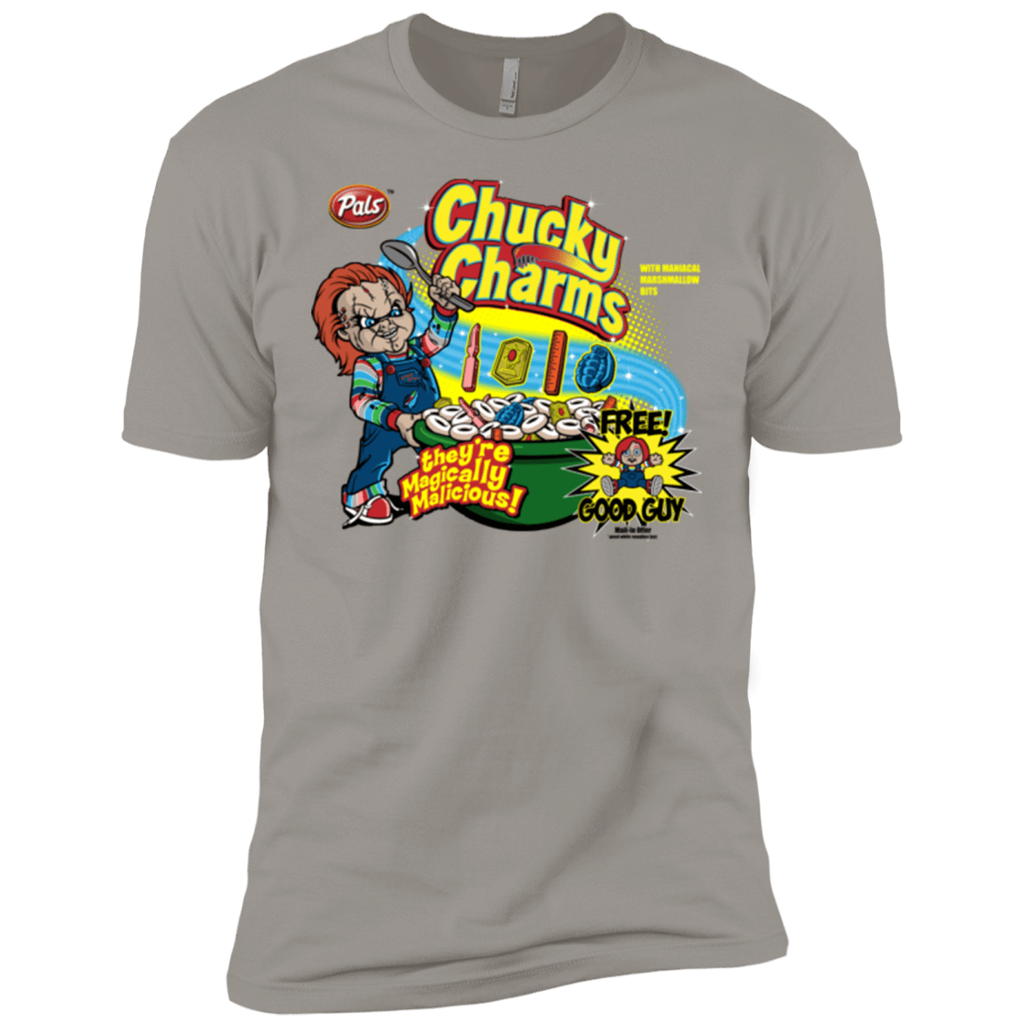T-Shirts Light Grey / X-Small Chucky Charms Men's Premium T-Shirt