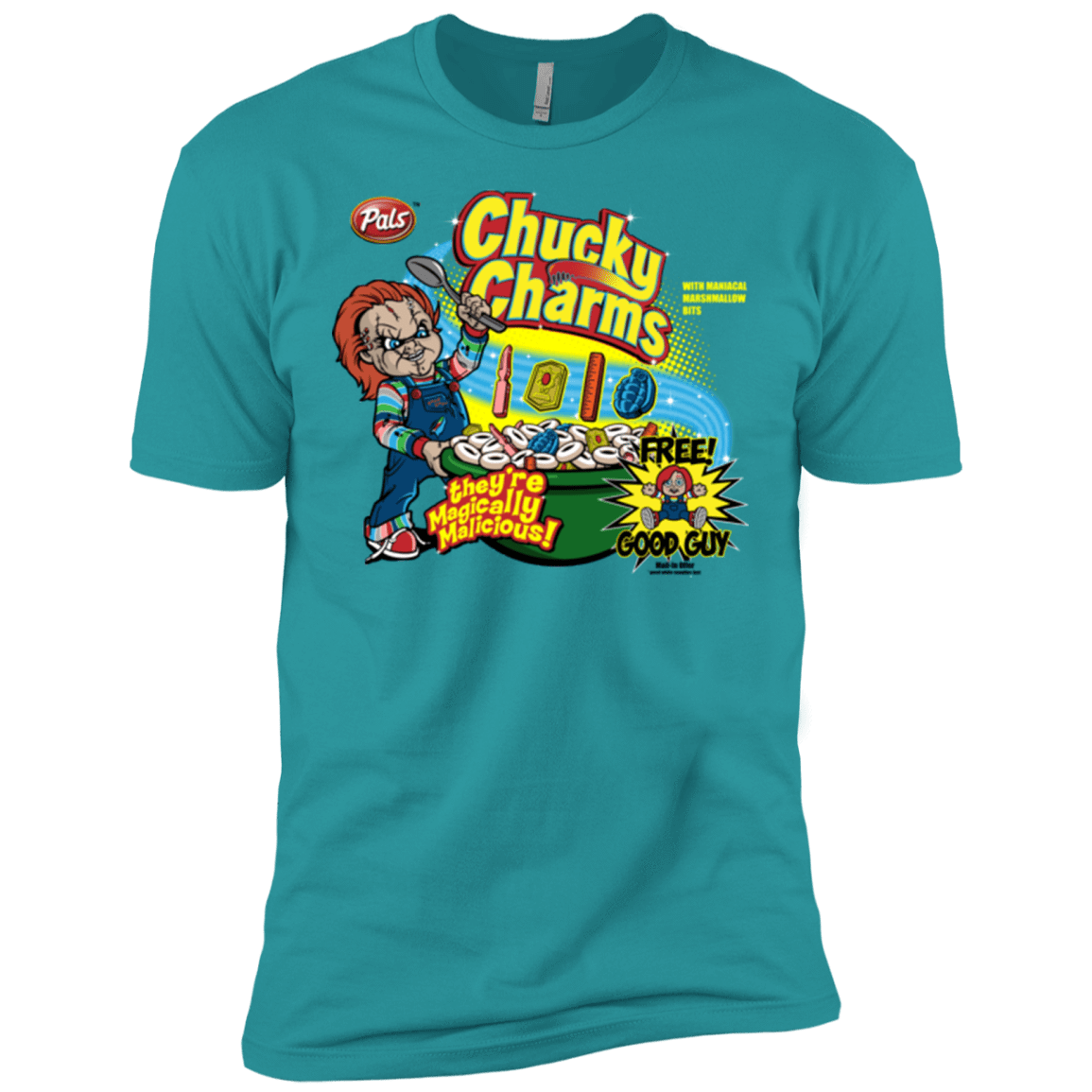 T-Shirts Tahiti Blue / X-Small Chucky Charms Men's Premium T-Shirt