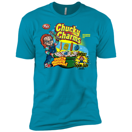 T-Shirts Turquoise / X-Small Chucky Charms Men's Premium T-Shirt
