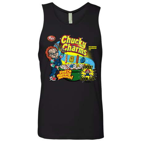T-Shirts Black / Small Chucky Charms Men's Premium Tank Top