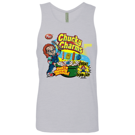 T-Shirts Heather Grey / Small Chucky Charms Men's Premium Tank Top