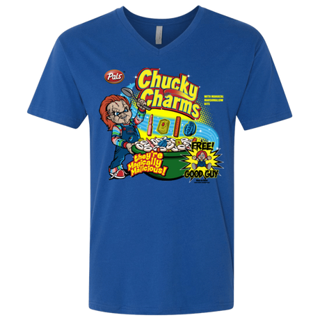 T-Shirts Royal / X-Small Chucky Charms Men's Premium V-Neck