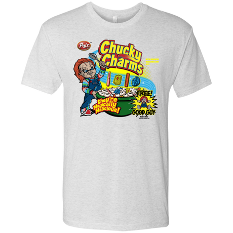 T-Shirts Heather White / Small Chucky Charms Men's Triblend T-Shirt