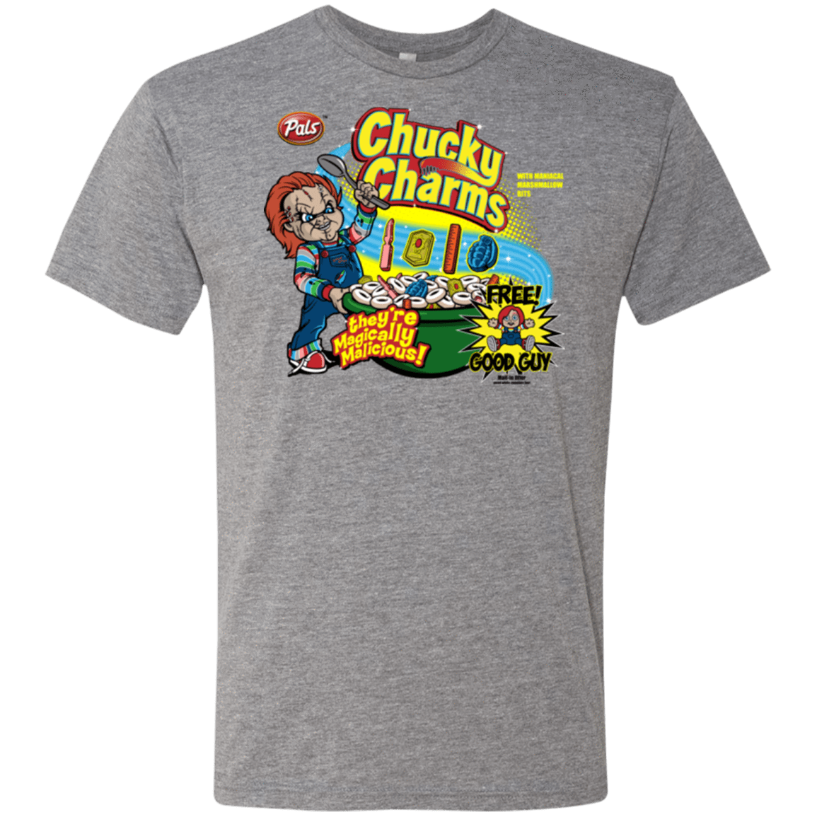 T-Shirts Premium Heather / Small Chucky Charms Men's Triblend T-Shirt