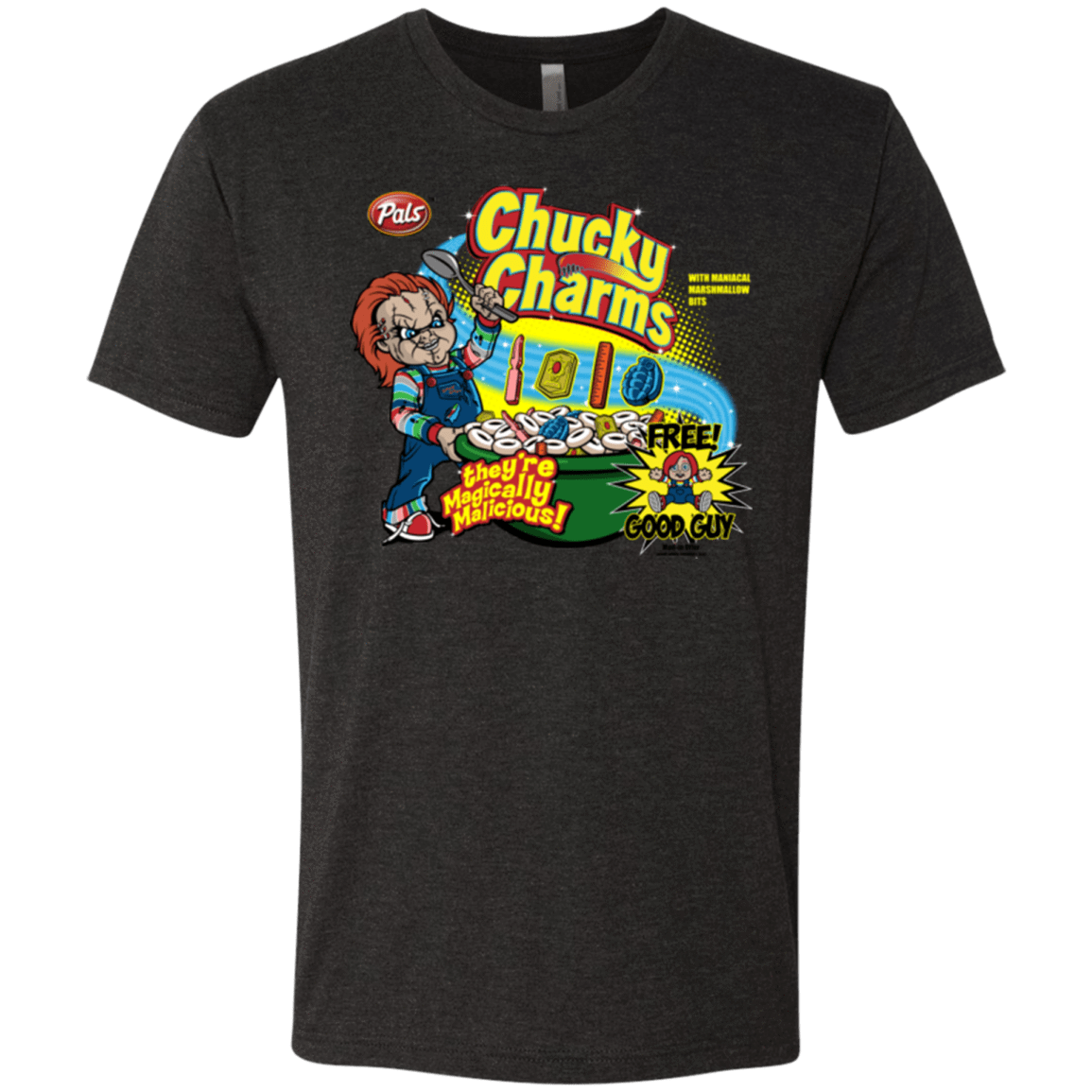 T-Shirts Vintage Black / Small Chucky Charms Men's Triblend T-Shirt
