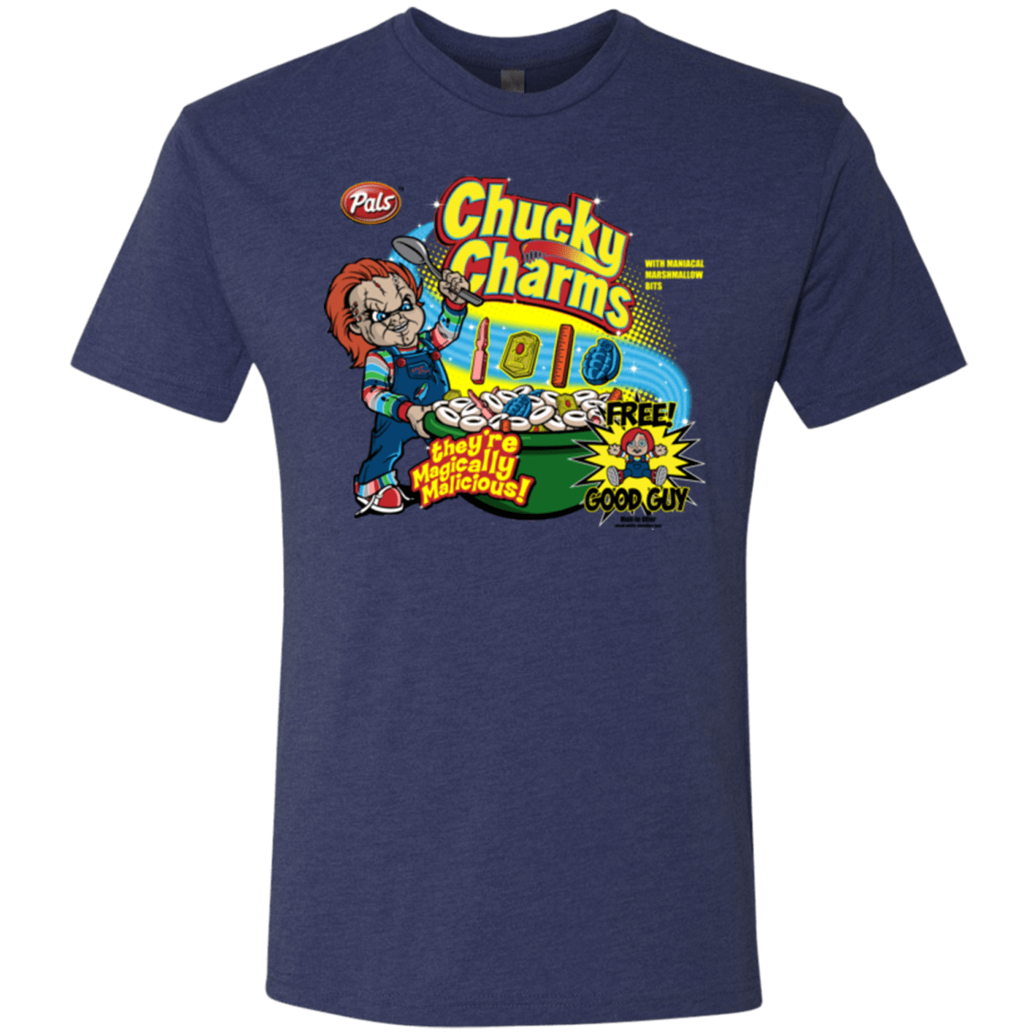 T-Shirts Vintage Navy / Small Chucky Charms Men's Triblend T-Shirt