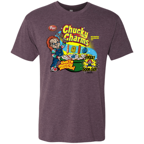 T-Shirts Vintage Purple / Small Chucky Charms Men's Triblend T-Shirt
