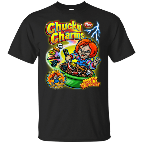 T-Shirts Black / S Chucky Charms T-Shirt