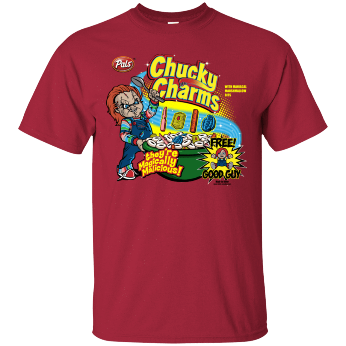 T-Shirts Cardinal / Small Chucky Charms T-Shirt