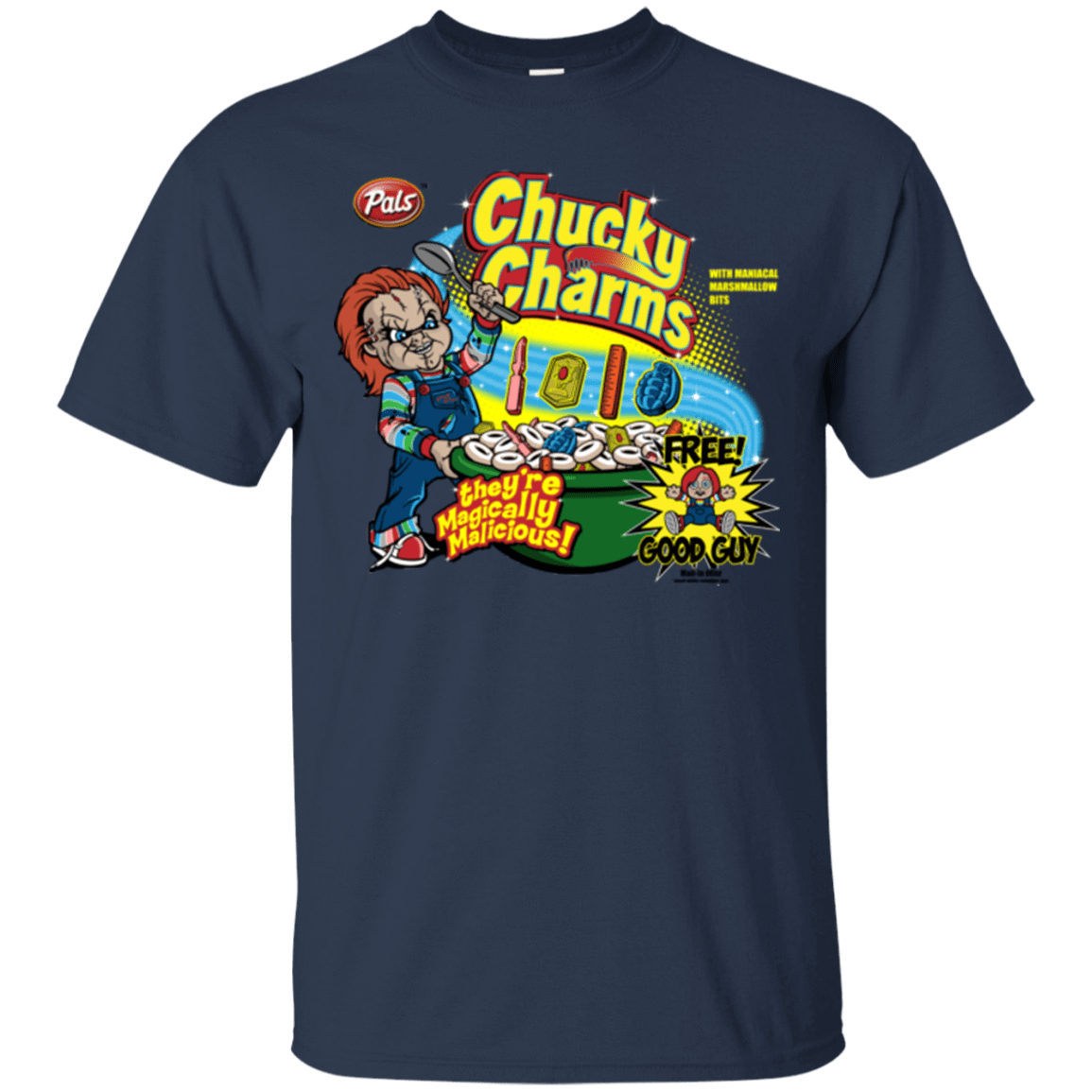 T-Shirts Navy / Small Chucky Charms T-Shirt