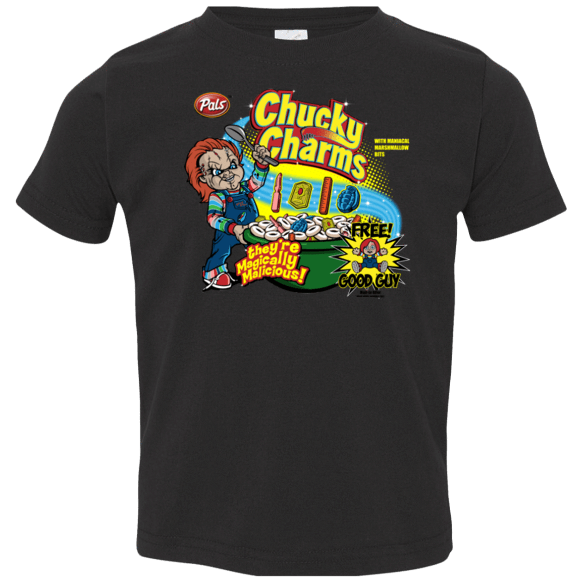 T-Shirts Black / 2T Chucky Charms Toddler Premium T-Shirt