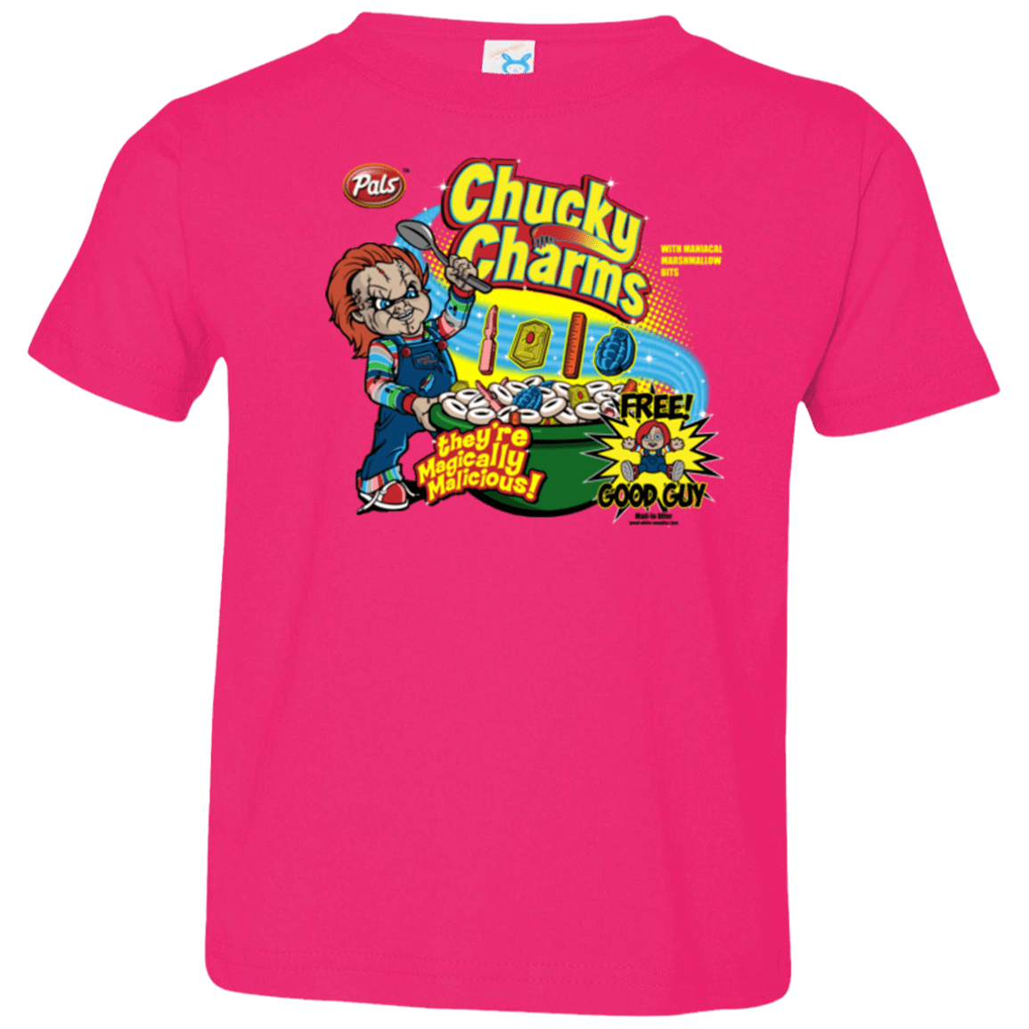 T-Shirts Hot Pink / 2T Chucky Charms Toddler Premium T-Shirt