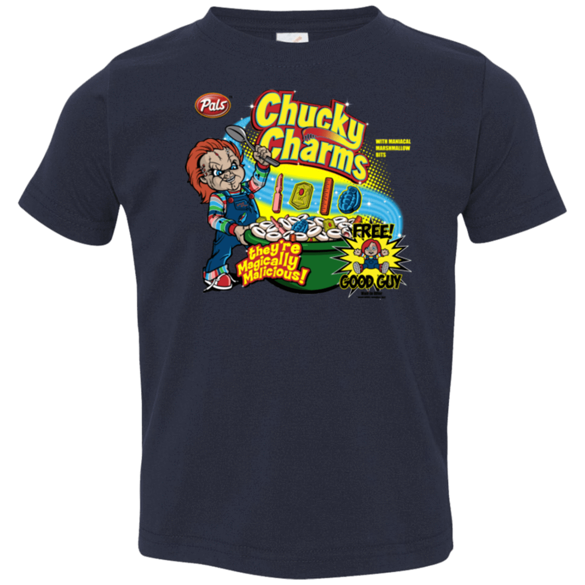 T-Shirts Navy / 2T Chucky Charms Toddler Premium T-Shirt