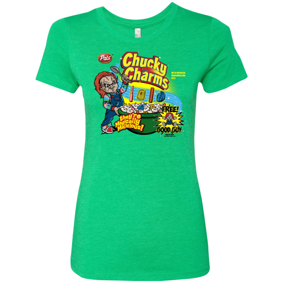 Chucky's Gym Women's Premium T-Shirt – Pop Up Tee