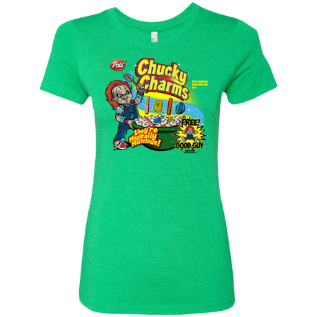 T-Shirts Envy / Small Chucky Charms Women's Triblend T-Shirt