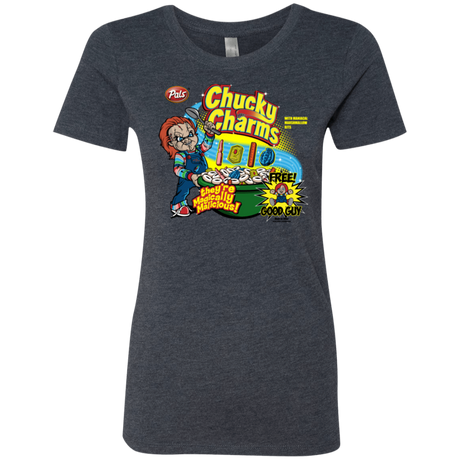 T-Shirts Vintage Navy / Small Chucky Charms Women's Triblend T-Shirt