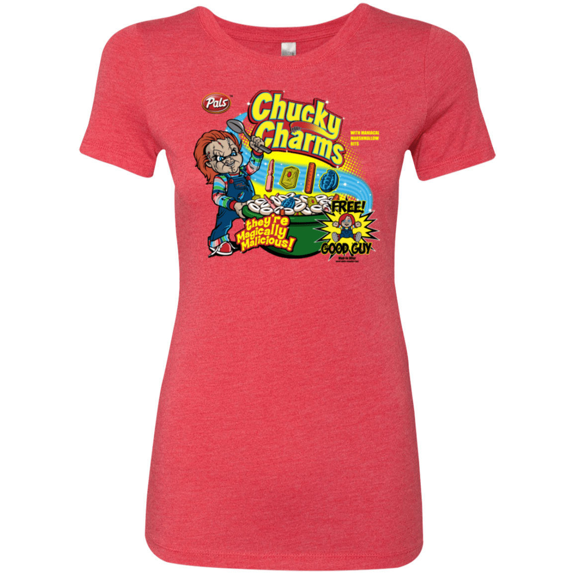 T-Shirts Vintage Red / Small Chucky Charms Women's Triblend T-Shirt