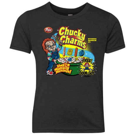 T-Shirts Vintage Black / YXS Chucky Charms Youth Triblend T-Shirt