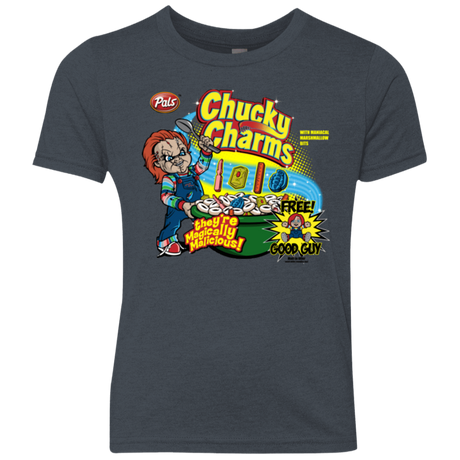 T-Shirts Vintage Navy / YXS Chucky Charms Youth Triblend T-Shirt