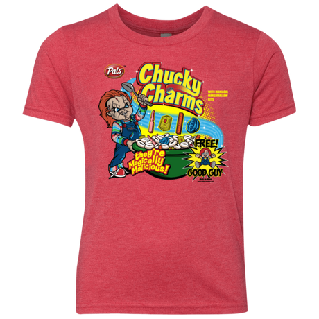 T-Shirts Vintage Red / YXS Chucky Charms Youth Triblend T-Shirt