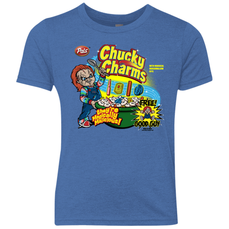 T-Shirts Vintage Royal / YXS Chucky Charms Youth Triblend T-Shirt