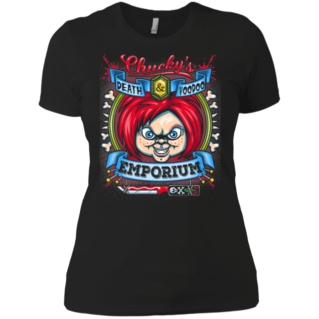 T-Shirts Black / X-Small Chucky Crest Women's Premium T-Shirt