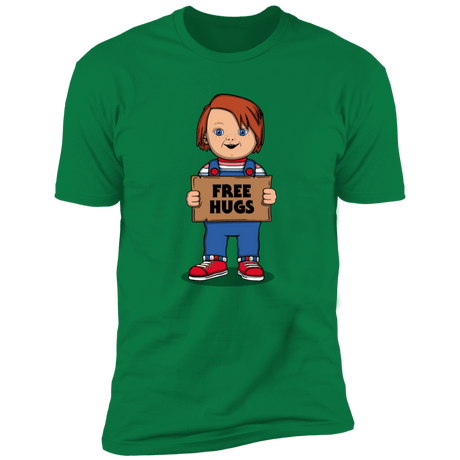 T-Shirts Kelly Green / S Chucky Free Hugs Men's Premium T-Shirt