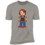 T-Shirts Light Grey / S Chucky Free Hugs Men's Premium T-Shirt