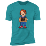T-Shirts Tahiti Blue / S Chucky Free Hugs Men's Premium T-Shirt